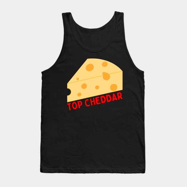 TOP CHEDDAR Tank Top by HOCKEYBUBBLE